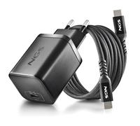 Cargador portátil NGS BUD 65W-H GaN USB-C 8 conectores DC 1,5 m