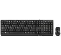 Ngs cocoakit kit de teclado multimedia y ratón Óptico con cable, 100