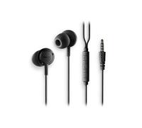 NGS CROSS DRIFT BLACK: Auriculares intra Jack 3,5 mm, micrófono, control de volumen, botón multifunción, asistente de voz. Negro.