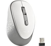 NGS Dew White Ratón Optico Inalámbrico 1600 DPI Blanco