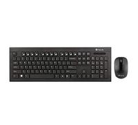 NGS Dragonfly Kit Teclado y Ratón Inalámbricos USB 2.4GHz. Teclado Multimedia y Ratón Óptico 1200dpi (QWERTY Español)