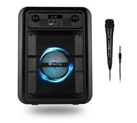 NGS ELEC-SPK-0537 Roller Lingo Black - Altavoz Portátil de 20W Compatible con Tecnología Bluetooth 5.0 y True Wireless Stereo (USB/ AUX/ Micro SD) Incluye micrófono, Color Negro