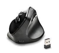 NGS Technology – Ratón inalámbrico EVO Moksha – Vertical ergonómico – Negro