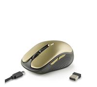 NGS - EVO RUST ratón Oficina mano derecha RF inalámbrico Óptico 1600 DPI - NGS-MOUSE-1214