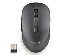 NGS | EVO Spook Ratón Inalámbrico Multimodo, Recargable, 2.4 GHz + Bluetooth 5.1, 800/1200/1600 DPI, USB-A, 5 Botones Silenciosos