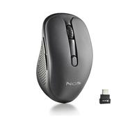NGS Evojot ratón inalámbrico recargable USB-C