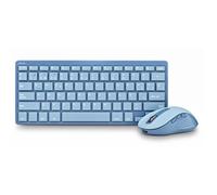 Teclado y Ratón Inalámbricos NGS Fantasy Kit Blue/ Azul