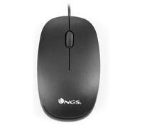 NGS Flame Ratón 1000 DPI Negro