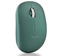 NGS FOG PRO Ratón Óptico Inalámbrico 1000 DPI Verde
