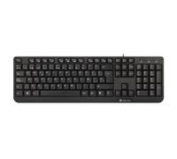 NGS Funky V3 Teclado USB Multimedia Plug & Play 1.4m Qwerty Español Negro