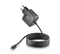 NGS GAN 45W-C - Cargador de Pared Universal USB-C de Alta Potencia, GAN, PD 3.0 - Carga Inteligente Ultrarrápida para Portátiles, Tablets y Smartphones - Protecciones contra Sobrecarga - Cable 1,5 m