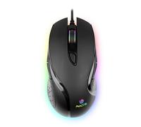 NGS GMX-125 Ratón Gaming con Cable USB Compatible con PC/PS4/PS5/XBOX One/Xbox X/Xbox S, Ratón Óptico 800/1200/1600/4800/6400/7200dpi con Luces LED de 7 Colores y 8 Botones Programables, Plug&Play