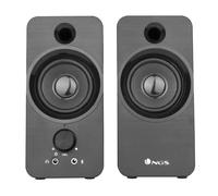 NGS GSX-150 USB Speakers for PC with powerful 12W sound, compact design, and integrated volume control, ideal for clear stereo audio and plug-and-play setup. Perfect for enhancing your desktop