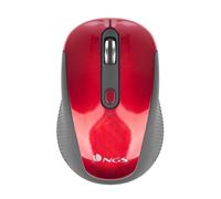 NGS Haze Ratón Inalámbrico 800/1600 DPI Rojo