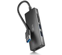 NGS IHUB READER HUB USB-A 3.2 5000Mbit/s a 3x USB 3.0 / SD / MicroSD Negro