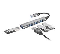 NGS iHub4 Micro - Hub USB 4 Puertos, USB 3.2 Gen1 + 3X USB 2.0
