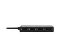 NGS - IHUB4 TINY USB 2.0 480 Mbit/s Negro