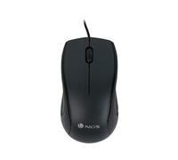 Ratón USB Óptico 800DPI (Negro) - NGS Black Mist