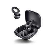 NGS NOON BLACK - Tapones oído antirruido para dormir, viajar, sensibilidad al ruido. Reutilizables Silicona, Almohadillas S/M/L. Funda. Reducción Ruido: 23 dB (SNR). Certificado PPE. Negro