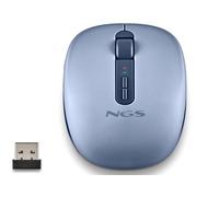 NGS Ratón Inalámbrico 2.4GHZ Dual BT FOGDUAL BLUE