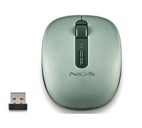 NGS Ratón Inalámbrico 2.4GHZ Dual BT FOGDUAL GREEN
