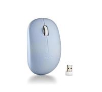 NGS Fog Pro Blue - Ratón Inalámbrico Óptico 1000 dpi, Nano USB, Botones Silenciosos, Plug & Play, Ambidiestro, Compatible con PC, Mac y Portátil, Azul