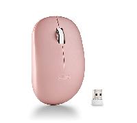 Ratón Inalámbrico Óptico RF FOG PRO 1000DPI (Rosa) - NGS