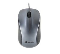 NGS ratón óptico con cable gris (WIRED GRAY)