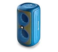 NGS Roller Beast Azure Altavoz Portátil Bluetooth RGB 32W Resistente al Agua IPX5