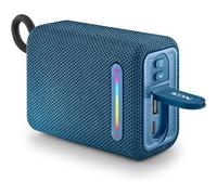 NGS Roller Furia 1 Blue - Altavoz Portátil Compatible con Tecnología Bluetooth, Luces RGB, Impermeabilidad IPX6, 15 W, True Wireless, USB, Duración Batería 9 Horas, Azul