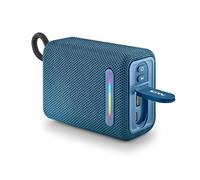NGS Roller Furia 1 Blue - Altavoz Portátil Compatible con Tecnología Bluetooth, Luces RGB, Impermeabilidad IPX6, 15 W, True Wireless, USB, Duración Batería 9 Horas, Azul