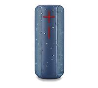 NGS Roller Nitro 2 Blue - Altavoz Portátil Compatible con Tecnología Bluetooth y True Wireless, Radio FM, Impermeabilidad IPX5, Micrófono Incorporado, 20W, Color Azul