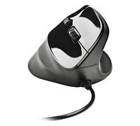 Ratón NGS ergonómico con cable 3200 DPI sensor láser botones silenciosos