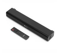 NGS Subway - Barra de Sonido TV, Soundbar con Potencia de Salida 40w, Compatible con Tecnología Bluetooth 5.0, Entradas Óptica-AUX-USB, Mando a Distancia