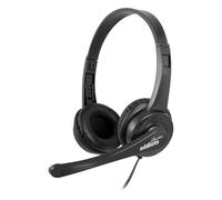NGS VOX505USB Auriculares USB con Micrófono Negros