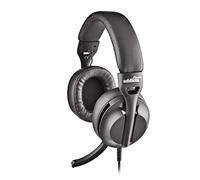 NGS VOX 805 Black - Auriculares Estereo con Microfono Ajustable, USB-C y Adaptador USB-A, Ideal para videollamadas, Cancelacion de Ruido, Control Volumen, Diadema Acolchada, Cable 2 m, Plug and Play