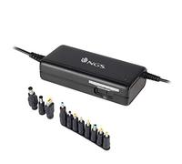 NGS W-45W - Cargador Universal Automático 45 W para Ordenador Portátil, Cargador con Salida USB 5V-2A y 8 Adaptadores Compatibles con HP, DELL, ASUS, Lenovo, Acer