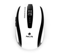 NGS White Flea Advanced Ratón Inalámbrico 1600DPI