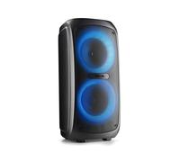 NGS WILD TEMPER: CAJA DE FIESTA PORTÁTIL 200 W, LUCES LED, COMPATIBLE CON BLUETOOTH Y TWS, ENTRADA USB/AUX, BATERÍA 5 H.