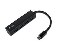 NGS Wonder HUB4 - Hub de 4 Puertos USB 3.0 a USB-C para Macbook, Ordenador Portátil y PC con Puerto USB-C