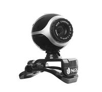 NGS XPRESSCAM300 - Webcam con Micrófono para PC, Resolución VGA, Conexión USB 2.0 y Plug&Play
