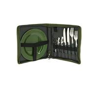NGT Day Cutlery Plus - Juego de utensilios de cocina (plástico, talla M), color verde