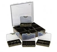 NGT - Tackle Box System 4 + 1 maletín, Verde, M
