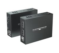NGTFDCP estación de Carga USB, Extensor KVM USB De 50M | Para control remoto de señales de mouse y teclado 1080P a través de cable Ethernet