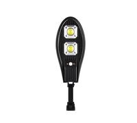 NGTFDCP Farola solar, 2 luces solares LED for exteriores, lámpara solar alimentada por luz, impermeable, con sensor de movimiento, for decoración jardín,para jardín,garaje