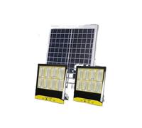 NGTFDCP Farola solar, Luces LED Para Exteriores, Jardín Solar, Tiras Impermeables De Aluminio, Focos Uno O Dos, Iluminan El Área Más Amplia,para jardín,garaje