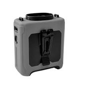 NGTFDCP Ventilador de cintura portátil, Ventilador de cintura portátil para exteriores, cuello colgante, viento fuerte para acampar(Grey B)