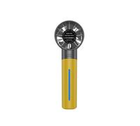 NGTFDCP Ventilador portátil de mano Mini ventilador portátil con pulverizador for reposición de agua en exteriores para viajes(Yellow)