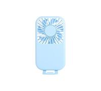 NGTFDCP Ventilador portátil de mano Mini ventilador USB portátil de bolsillo, enfriador aire oficina, tres velocidades viento para viajes(SKY BLUE)