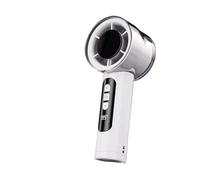 NGTFDCP Ventilador portátil de mano Ventilador Eléctrico De Mano Alta Velocidad 199 Velocidades, Pequeño Escritorio para viajes(Gray)